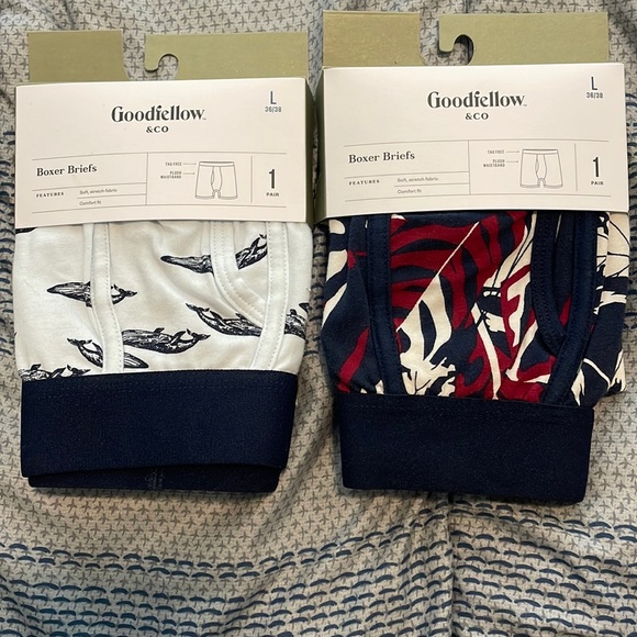 Goodfellow & Co Other - Two Pair Brand new Goodfellow & co boxer briefs.. large